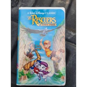 Walt Disney The Rescuers Down Under Black Diamond VHS tape